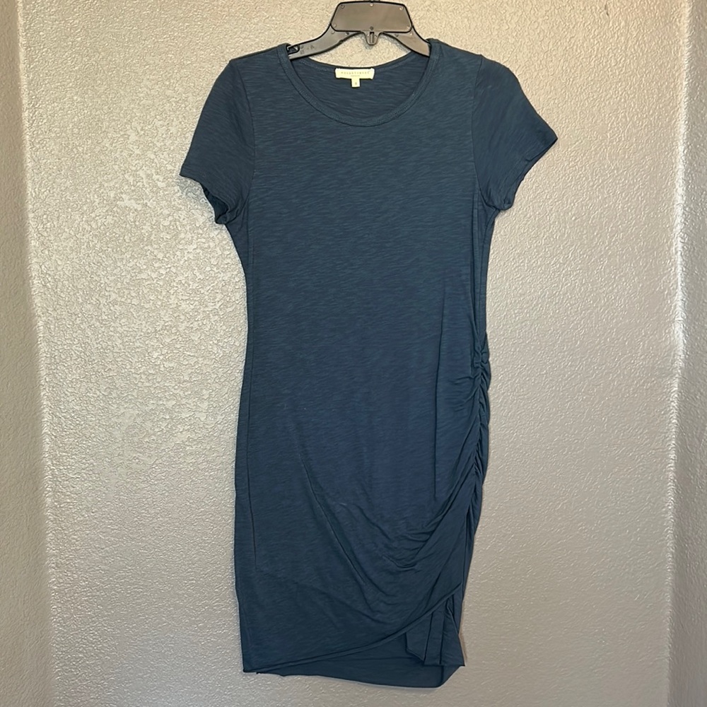 Wasapi + Mint blue bodycon dress